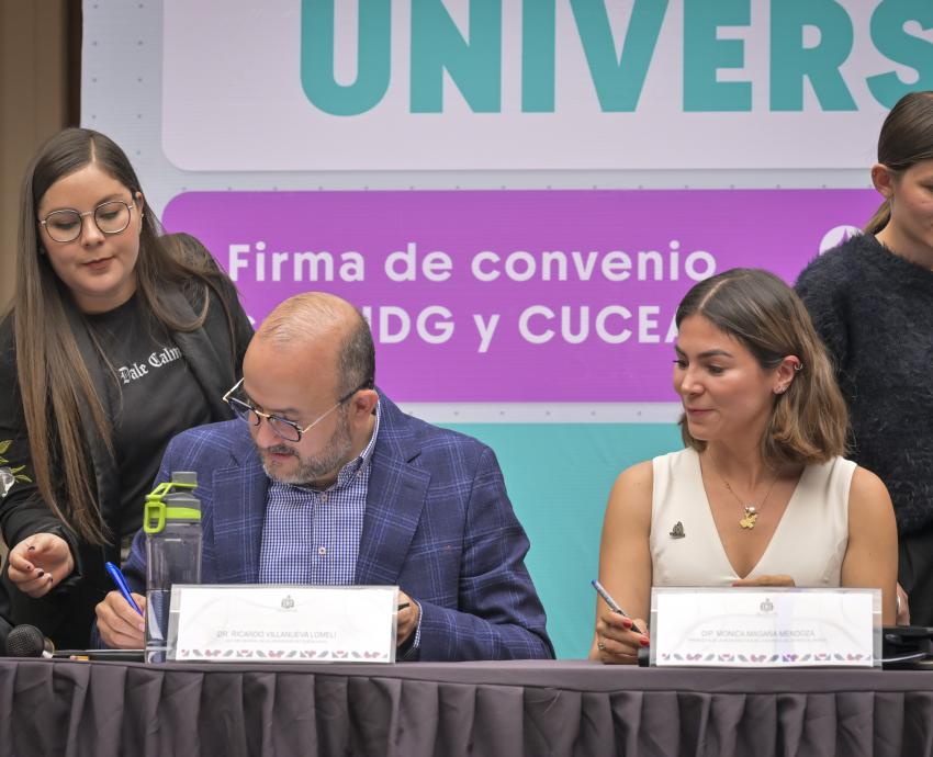 Firman convenio UdeG y Congreso de Jalisco para fortalecer educación y