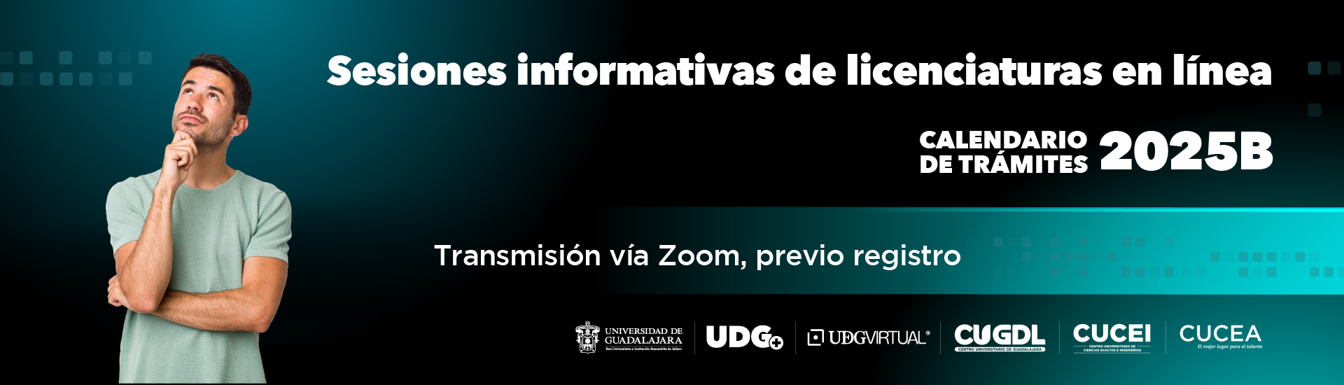 Conoce más de las licenciaturas en línea en las sesiones informativas, transmisión vía Zoom, previo registro