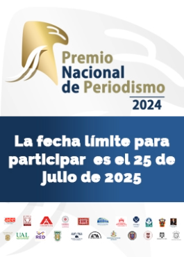 Premio Nacional de Periodismo 2024, regístrate antes del 25 de julio