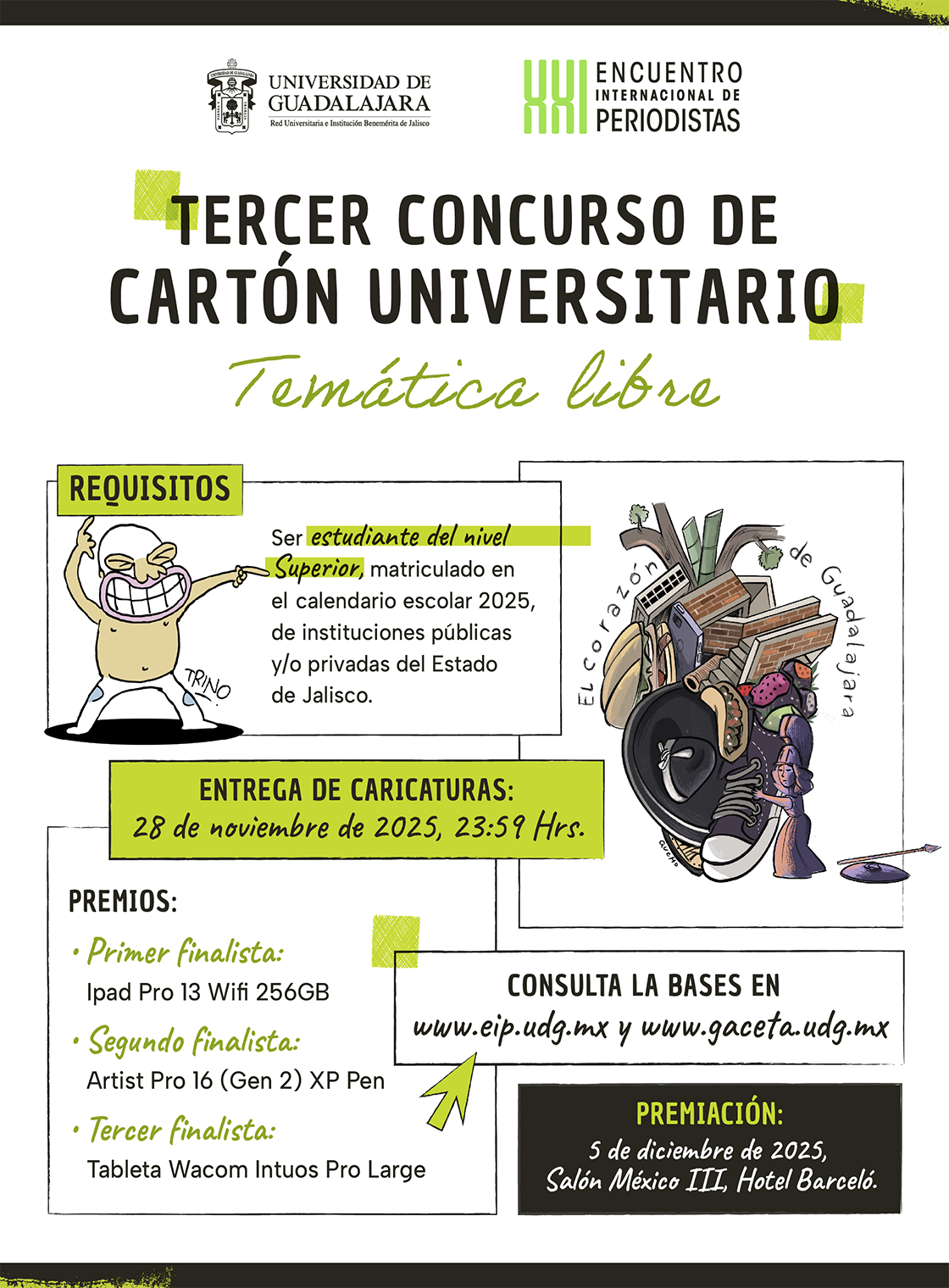 Concurso de cartón universitario
