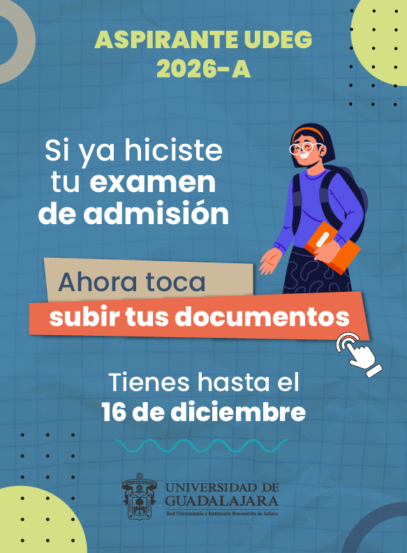 Del lunes 10 de noviembre al martes 16 de diciembre de 2025 es el periodo para entregar documentos, para continuar con tus estudios