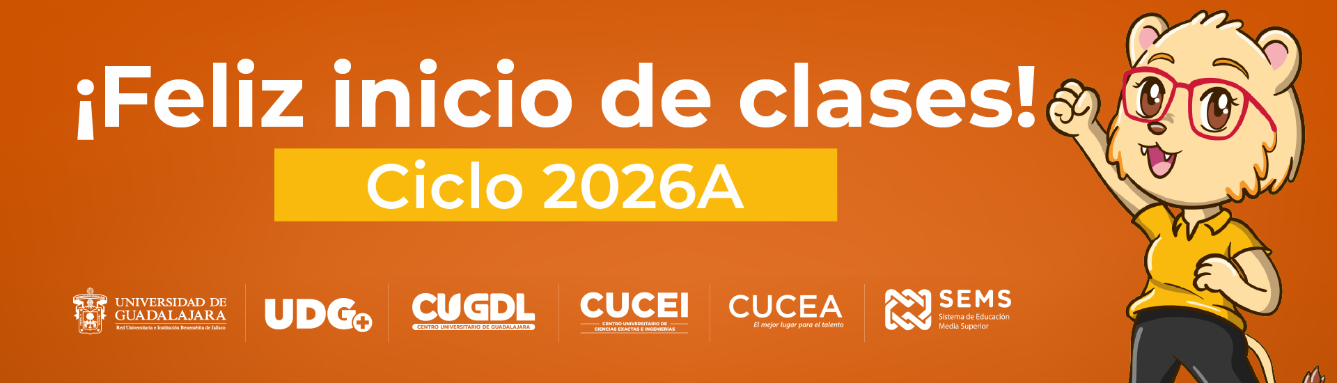 ¡Feliz inicio de clases ciclo 2026A!