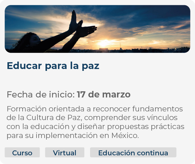 Educar para la paz