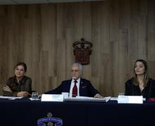 Rueda de prensa proceso de elección de consejos universitarios