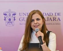 Mtra. Karla Alejandrina Planter Pérez, Rectora General de la Universidad de Guadalajara (UdeG) 