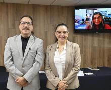 Rueda de prensa presentación del nuevo programa comunicación digital y periodismo en CUGDL
