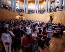 Integrantes de las comisiones del CGU toman protesta para el periodo 2025-2026