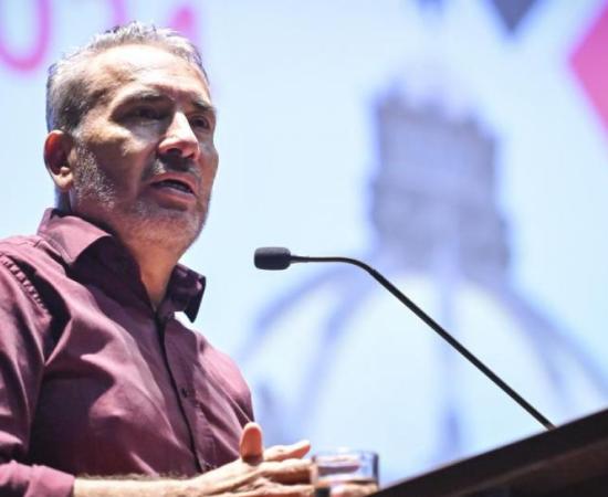 Secretario General del SUTUdeG, licenciado Jesús Becerra Santiago