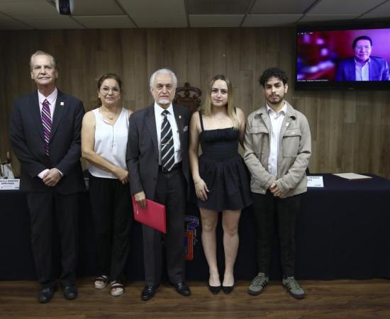 Participantes en la rueda de prensa 