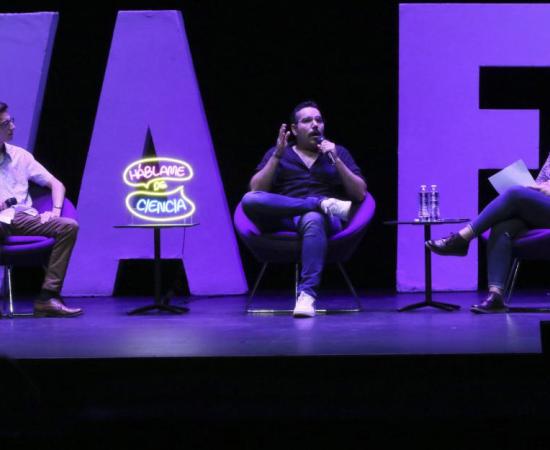 Panel háblame de ciencia