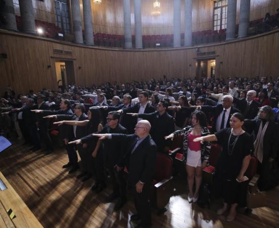 Toma de protesta del nuevo Consejo General Universitario de la UdeG 