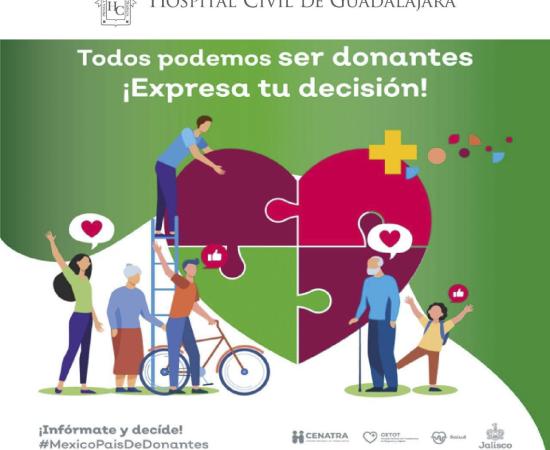 Postal Donación de órganos 
