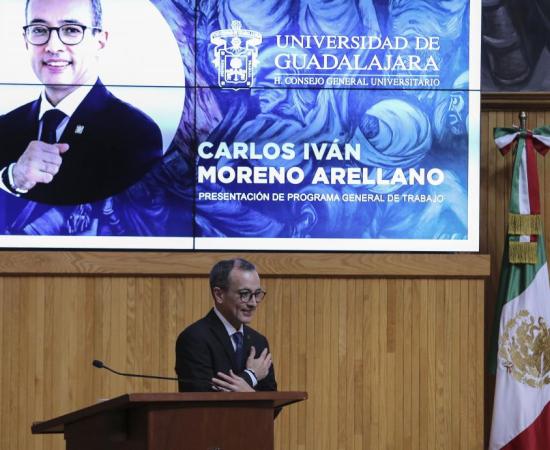 Dr. Carlos Iván Moreno Arellano, Director de UDGPlus