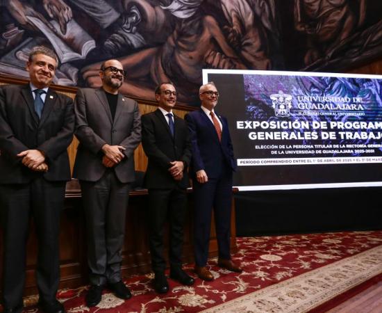 Presentación del plan de trabajo del Dr. Carlos Iván Moreno