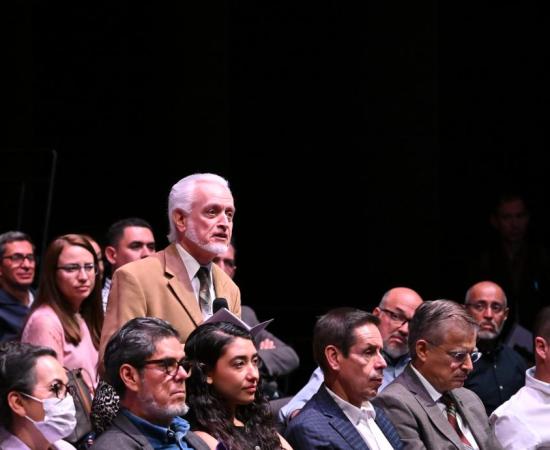 Director de la Preparatoria 5, maestro José Manuel Jurado Parres