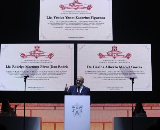 Dr. Ricardo Villanueva Lomelí, Rector General de la UdeG 
