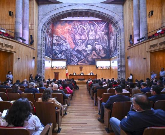 Sesión extraordinaria del Consejo General Universitario (CGU)