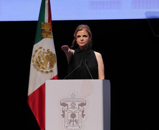 Mtra. Karla Alejandrina Planter Pérez, Rectora General de la Universidad de Guadalajara (UdeG) para el periodo 2025-2031