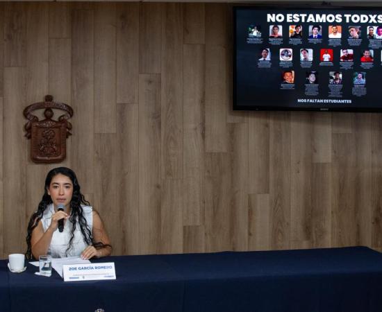 Zoé García, Presidenta de la FEU