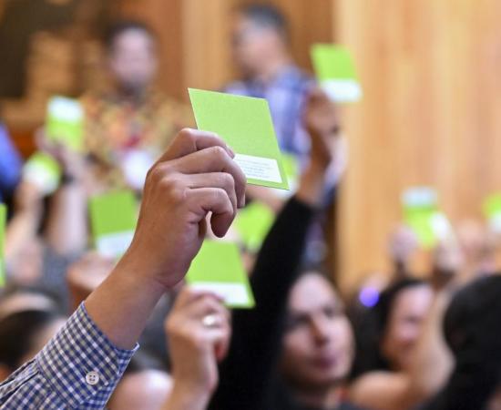 Votación en Sesión Extraordinaria UdeG