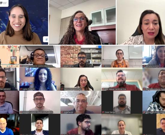 Sesión de bienvenida programa Train the Trainers en Ciencia de Datos para docentes UdeG