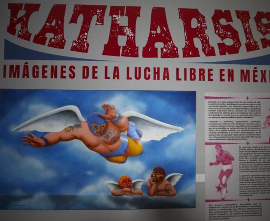 Exposición Katharsis! Imágenes de la lucha libre en México