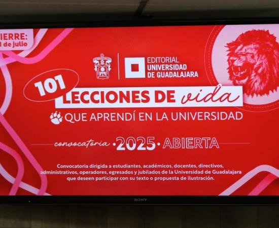 Rueda de prensa para presentar convocatoria: 101 Lecciones de vida que aprendí en la universidad