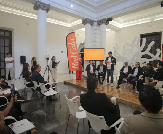 Rueda de prensa novena edición de la carrera Leones Negros Red Cola 2025