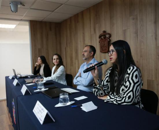 Rueda de prensa para presentar el microcurso “STEM, nutrición comunitaria"