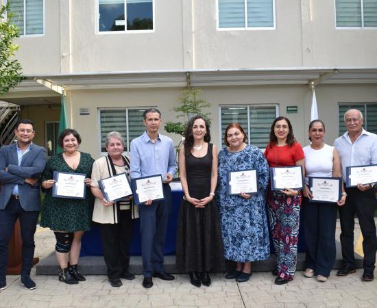 Ceremonia de entrega de reconocimientos