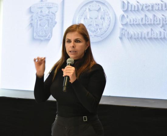 Mtra. Karla Alejandrina Planter Pérez, Rectora General de la Universidad de Guadalajara