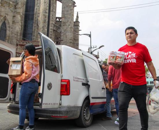 Abre UdeG centros de acopio para damnificados por lluvias
