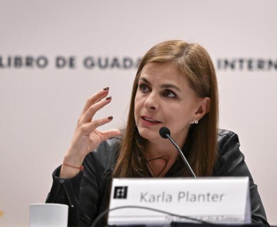 Mtra. Karla Alejandrina Planter Pérez, Rectora General de la Universidad de Guadalajara (UdeG) 