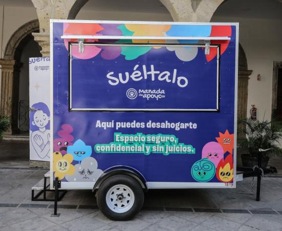 UdeG presenta “Suéltalo”, la unidad móvil de salud mental