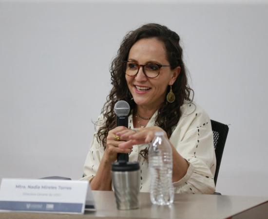 Mtra. Nadia Mireles, Directora de UDGPlus